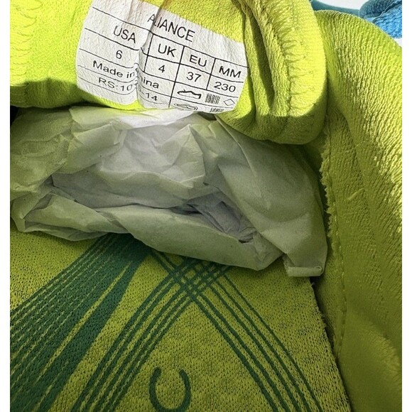 Vionic Alliance Women’s Size 6 Blue Yellow Orthotic Walking Shoes NWOB Comfort - Picture 9 of 9